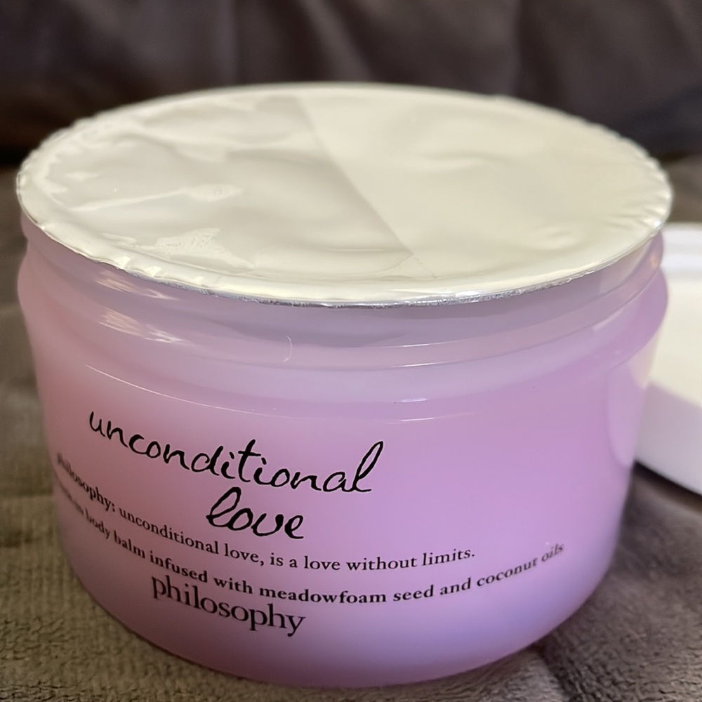 NEW Philosophy Unconditional Love 6 oz nourishing melt-in body balm 💕 - Picture 4 of 4